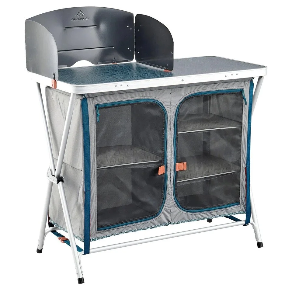 Decathlon Quechua Portable Folding Camping Kitchen Unit — JW